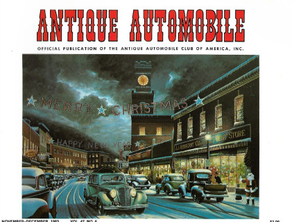 ANTIQUE AUTOMOBILE 1983 NOV - GROSSER MERCEDES, '30 CHRYSLER 